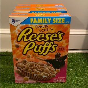 Travis Scott Special Edition Reese’s Cereal Box